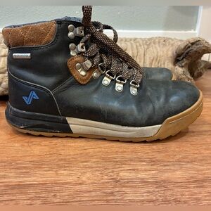 Forsake Patch Leather Hiking Boots Waterproof Women's 7 Gray Adventure-ready